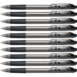 Długopis Automatyczny Pentel BK417 WOW! 10szt Czarny