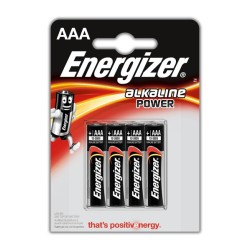 Baterie alkaliczne Power AAA LR03 Energizer 4szt