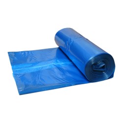 Worki na śmieci LDPE 60l 50szt niebieskie